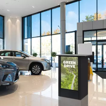 Cyfrowa Trybunka Futuro z monitorem 32 cale